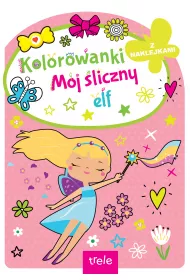 M�j �liczny elf. Kolorowanka z wykrojnikiem