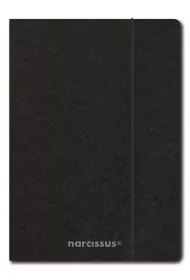 Narcissus Teczka A4 z gumk� Eco Black