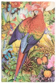 Paperblanks Nature Montages Notes Tropical Garden Mini linia