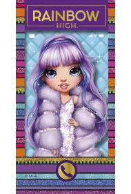 Rainbow High. Violet i Sunny. Ksi��eczka telefon