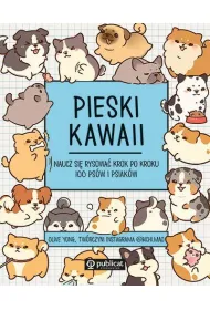 Pieski kawaii. Naucz si rysowa krok po kroku. 100 psw i psiakw