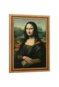 Puzzle Puzzlorama 500 el. Mona Lisa, Leonardo da Vinci Trefl