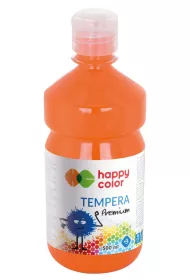 Happy Color Farba tempera Premium pomara�czowa 500 ml