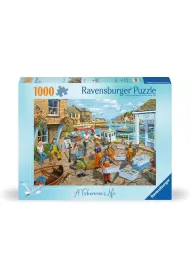 Puzzle 1000 el. �ycie rybaka Ravensburger