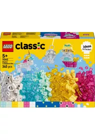 LEGO Classic Magiczny zestaw z przezroczystymi klockami 11040