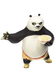 Kung Fu Panda Po i talerz z kluskami figurka 8cm Y99913