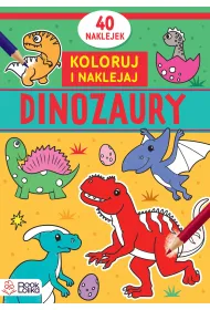 Dinozaury. Koloruj� i naklejam