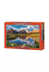 Puzzle 500 el. Mirror of the Rockies Castorland