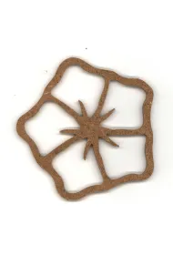 Enpap Ozdoba z p�yty MDF - podk�adka 021 15x14 cm