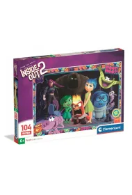 Puzzle 104 Super Inside Out 2 Clementoni