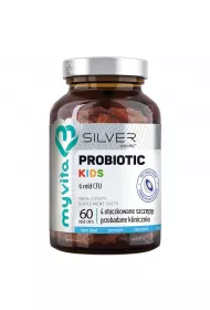 Myvita Silver Probiotic Kids 6 mld CFU - suplement diety 60 kaps.