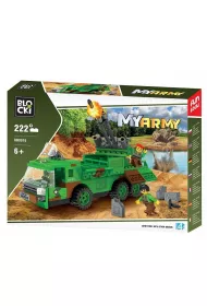 Klocki Blocki MyArmy Wyrzutnia rakiet 222 elem.