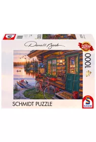 Puzzle 1000 el. PQ DARREL BUSH Domek nad jeziorem Schmidt
