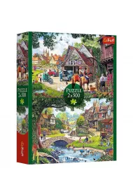 Puzzle 2x500 Sielankowe ycie TREFL