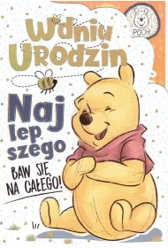 Kukartka Karnet A5 DSP-005 Urodziny Kubu� Puchatek (kolorowanka)