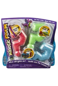 Kinetic Foam Multi 3-pak czerwony, zielony, niebieski (5909979) * Spin Master