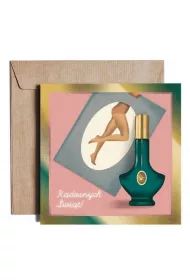 Pieskot Karnet kwadratowy Christmas Set for Her IKS02