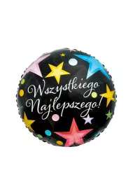 Godan Balon foliowy 18" Wszystkiego Najlepszego