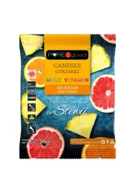 Pure&Good Cukierki multivitamin ze stewi� bez cukru 50 g