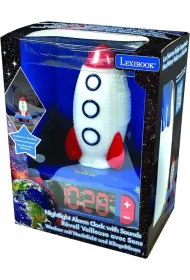 Lampka nocna budzik cyfrowy Lexibook RL800SPC
