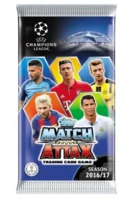 Champions League UEFA Match Attax 2016/17 saszetka z kartami Topps