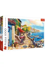 Puzzle 1000 el. S�oneczny bulwar Trefl