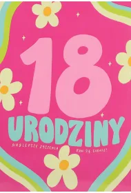 Karnet okazjonalny B6 z kopert� 18 Urodziny PAN DRAGON KB6-2007