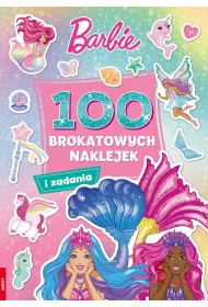 Mattel Barbie Dreamtopia. 100 brokatowych naklejek