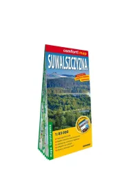 Suwalszczyzna mapa turystyczna 1:85 000 laminat 2024