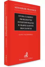 eBook Studia z zakresu problematyki intertemporalnej w prawie karnym procesowym pdf