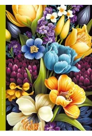 Fresh Notatnik ozdobny Flora 143x200 mm, kratka 48 kartek