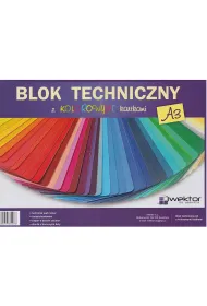 Blok techniczny a3 kolor Wektor 10szt/opak