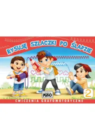 Rysuj� szlaczki po �ladzie. �wiczenia grafomotoryczne. Cz�� 2