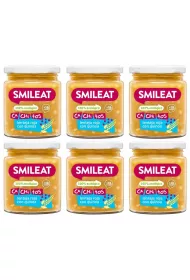 Smileat Soiczek z ekologicznymi maymi kawakami soczewicy i komos ryow po 10 miesicu Zestaw 6 x 230 g Bio