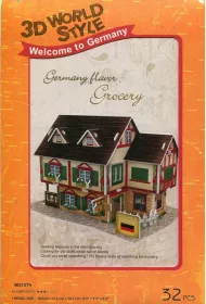 Puzzle 3D 32 el. Domki �wiata Niemcy Grocery Shop Cubic Fun