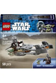 LEGO Star Wars �migacz Mandalorianina i Grogu 75436