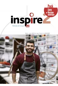Inspire 2. Podr�cznik + DVD + Parcours Digital + Kod (podr�cznik online)