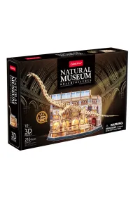 Puzzle 3D 216 el. LED Natural Museum Brachiozaur Dante