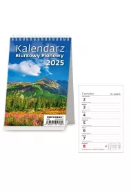 Helma Kalendarz 2025 Biurkowy Pionowy tygodniowy