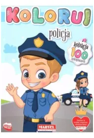 Policja. Koloruj
