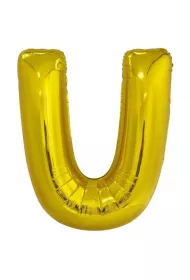 Amscan Balon foliowy litera U z�ota 65,5x86cm
