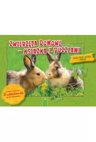 Ksi��ka z puzzlami. Zwierz�ta domowe