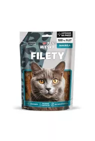 Pan Misko Przysmak dla kota Filety Makrela 100 g