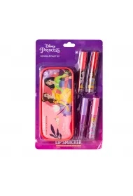 Zestaw kosmetykw do makijau dla dzieci Disney Princess Lip Smacker Lip Gloss & Pouch Set Markwins