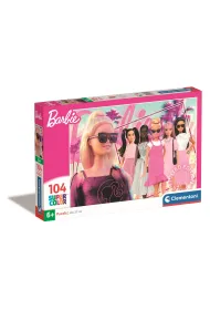 Puzzle 104 el. SuperColor. Barbie Clementoni