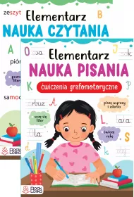 Pakiet Elementarz: Nauka czytania metod� sylabow�, Nauka pisania. �wiczenia grafomotoryczne