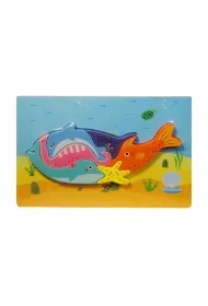 Puzzle drewniane Zwierz�ta morskie Swede