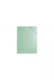 Teczka z gumk� A4 PP morandi zielona BIURFOL TGM-A4-03