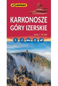 Karkonosze, G�ry Izerskie. Mapa turystyczna w skali 1:35 000