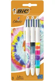 Bic D�ugopis 4 Colours Message Tie Dye 4 kolory